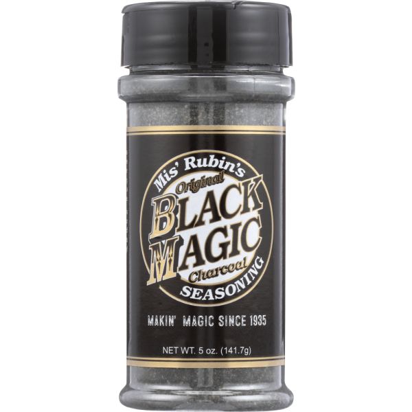MIS RUBINS: Black Magic Charcoal Seasoning, 5 oz