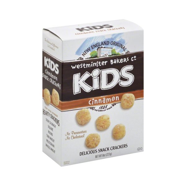 WESTMINSTER: Kids Cinnamon Snack Crackers, 8 oz