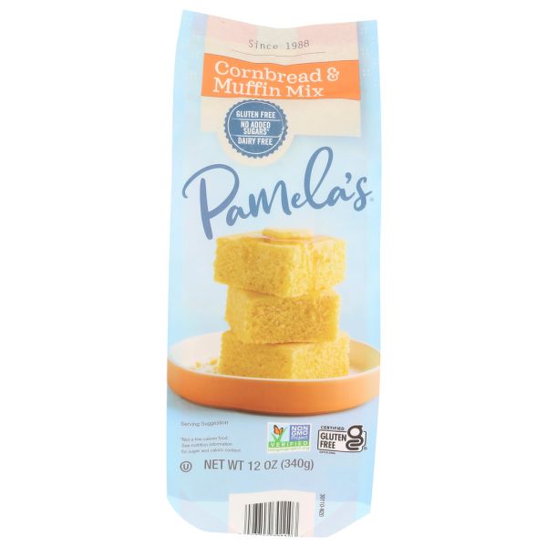 PAMELA'S: Products Cornbread & Muffin Mix, 12 oz