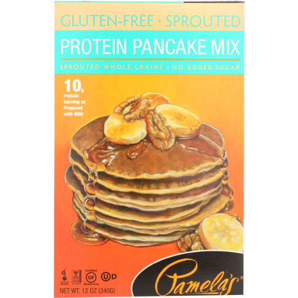 PAMELAS: Mix Pancake High Protein, 12 oz