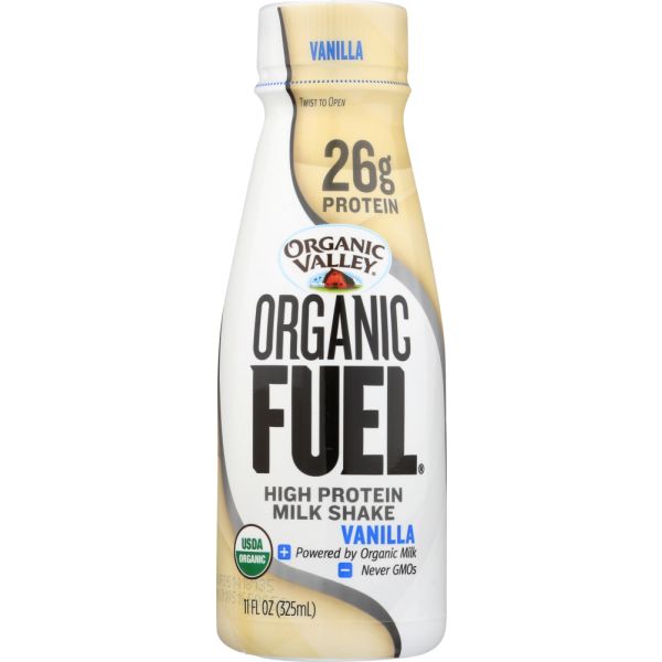 ORGANIC VALLEY: Milk Shake High Protein Vanilla, 11 oz