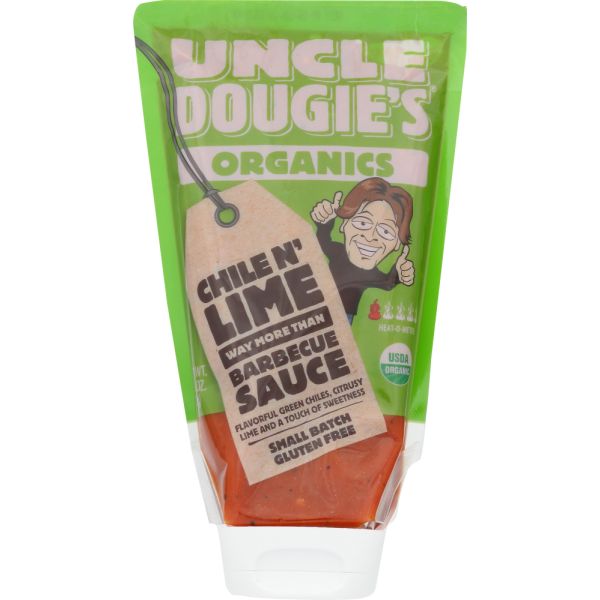 UNCLE DOUGIE: Chile N Lime Bbq Sauce, 13.5 oz