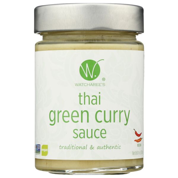 WATCHAREES: Sauce Green Thai Curry, 12.2 oz