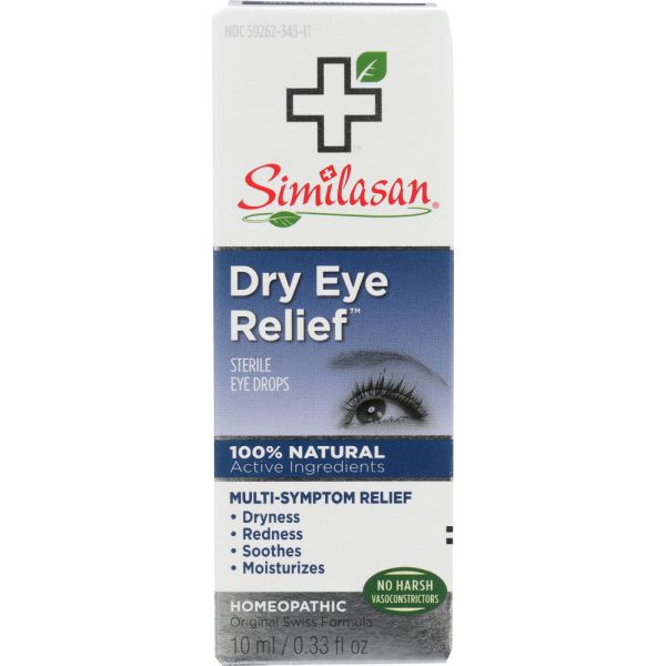 Similasan Dry Eye Relief Sterile Eye Drops, .33 Oz