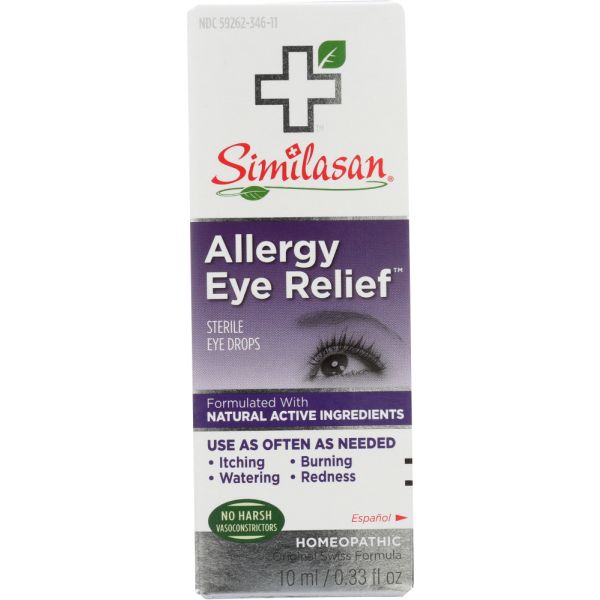Similasan Allergy Eye Relief Sterile Eye Drops, .33 Oz