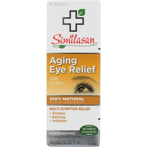 SIMILASAN: Eye Drop Aging Eye Relief, 0.33 oz