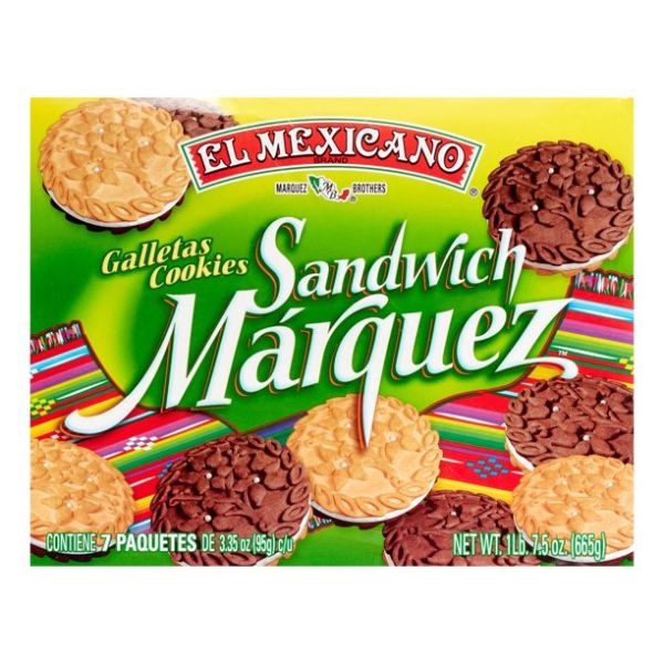 EL MEXICANO: Cookie Sandwich Marquez, 23.5 oz