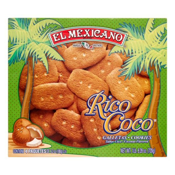 EL MEXICANO: Cookie Rico Coco, 25.39 oz