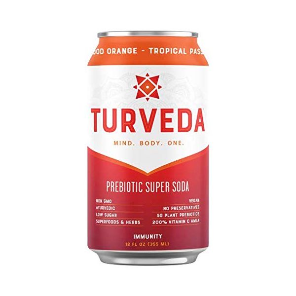 TURVEDA: Soda Prebiotic Immunity, 12 fo