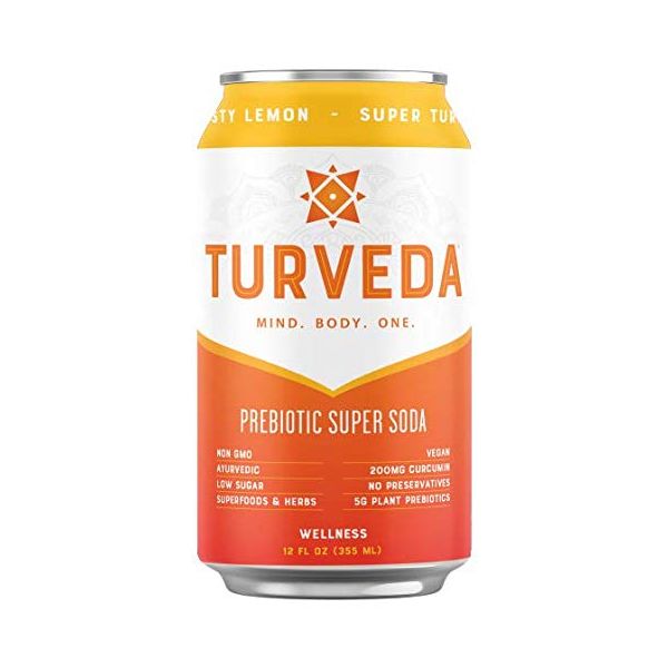 TURVEDA: Soda Prebiotic Super Well, 12 fo