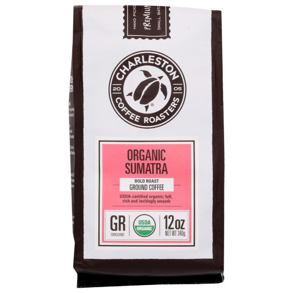 CHARLESTON COFFEE ROASTER: Sumatra Coffee, 12 oz