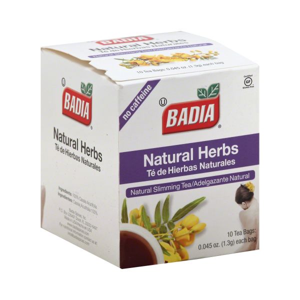 BADIA: Tea Natural Herb, 10 BG