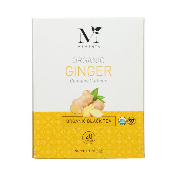 MEMENTA: Tea Ginger Org, 20 BG