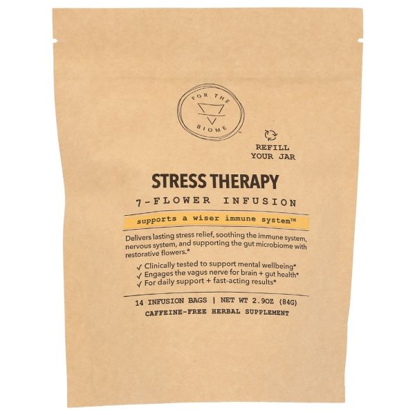 FOR THE BIOME: Stress Therapy Pouch, 14 EA