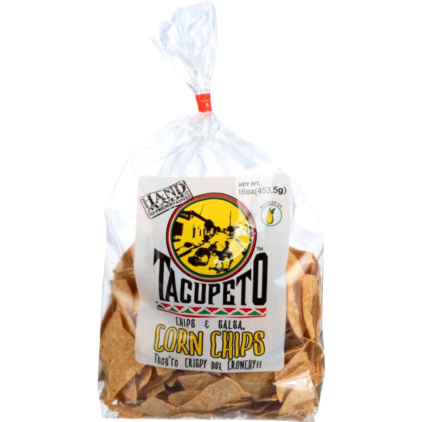 TACUPETO CHIPS & SALSA: Chips Tortilla Tacupeto SYB, 16 oz