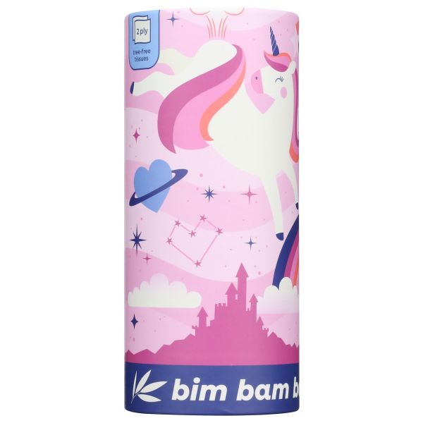 Bim Bam Boo: Tissues Tube  2Ply, 1 ea