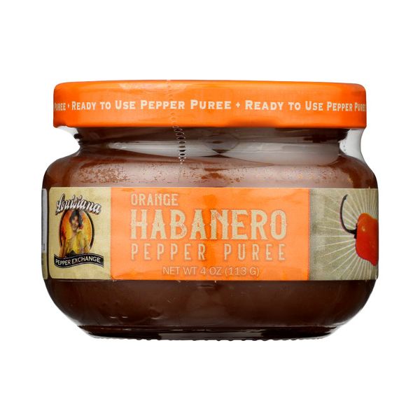 LOUISIANA PEPPER EXCHANGE: Puree Pepper Orange Hbnr, 4 OZ