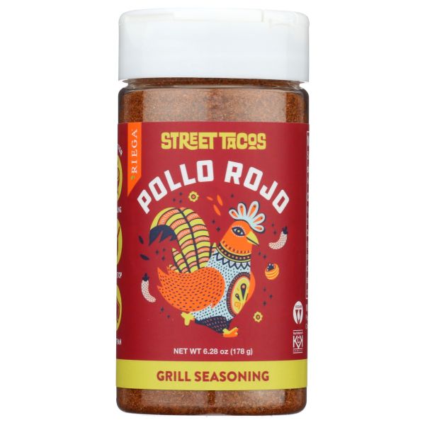 RIEGA: Seasoning Grl Pollo Rojo, 6.28 oz