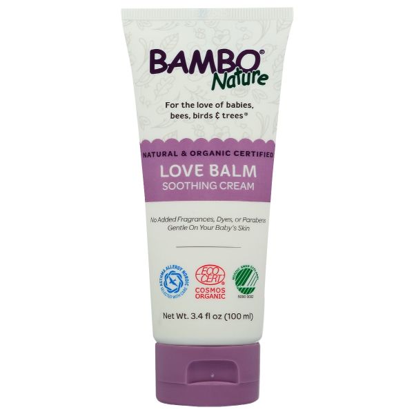 BAMBO NATURE: Cream Soothing Love Balm, 3.4 oz