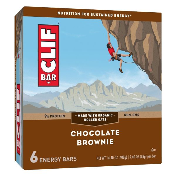 CLIF: Bar Chocolate Brownie 7 pk, 16.8 oz