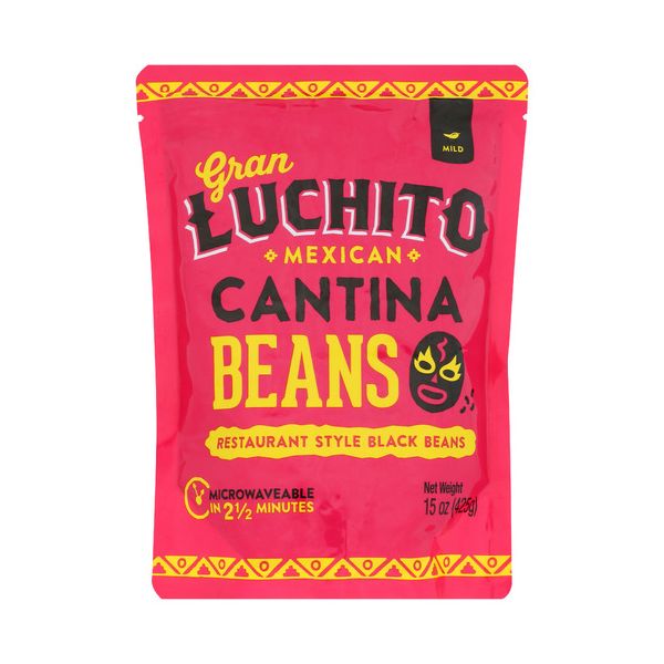 GRAN LUCHITO: Beans Blk Cantina Mex 15 oz