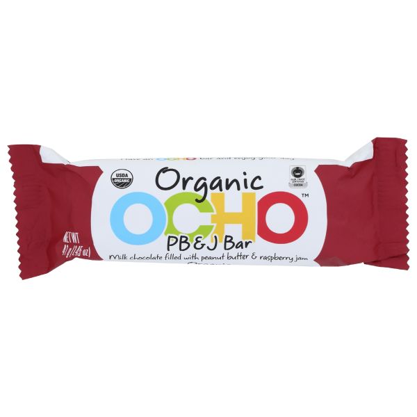 OCHO CANDY: Bar Candy Pb & J, 1.45 OZ