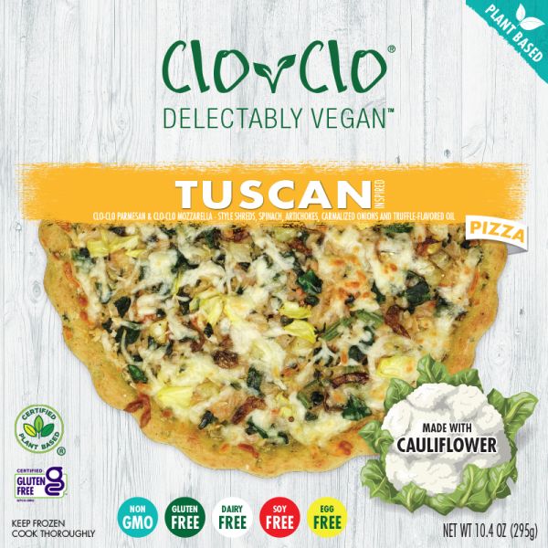 CLO-CLO VEGAN FOODS: Pizza Tuscan, 10.4 oz