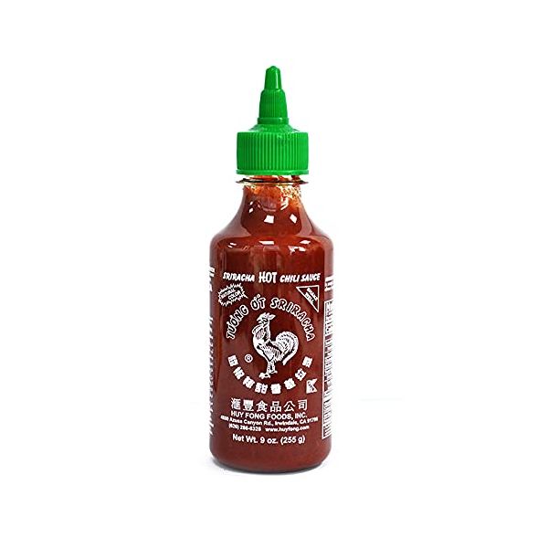 HUY FONG: Sauce Sriracha Chili Hot, 9 oz