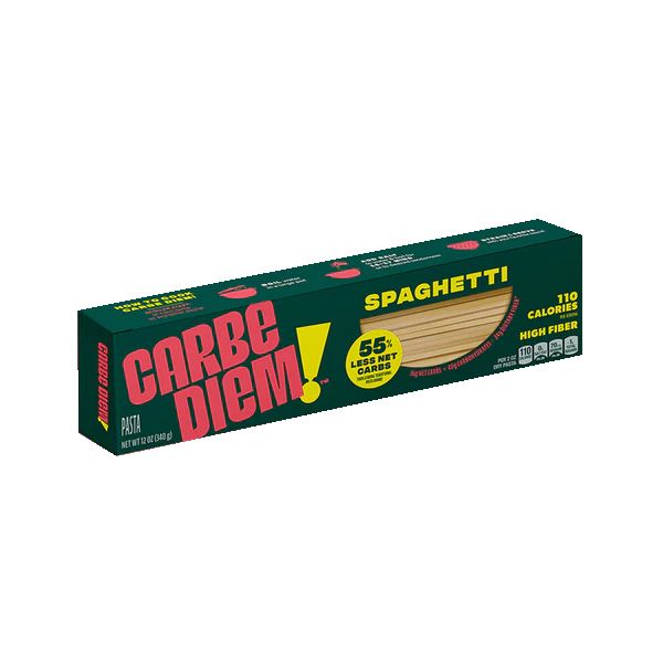 CARBE DIEM: 55% Less Net Carbs Spaghetti, 12 oz 