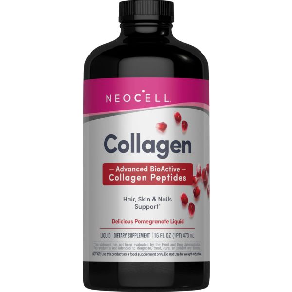 NEOCELL: Collagen Liquid Pomegranate Flavor, 16 fo