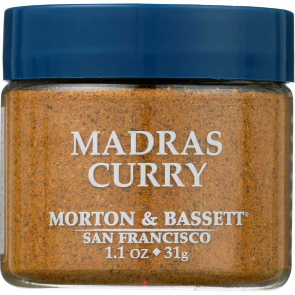 MORTON & BASSETT: Curry Madras Seasoning, 1.1 oz