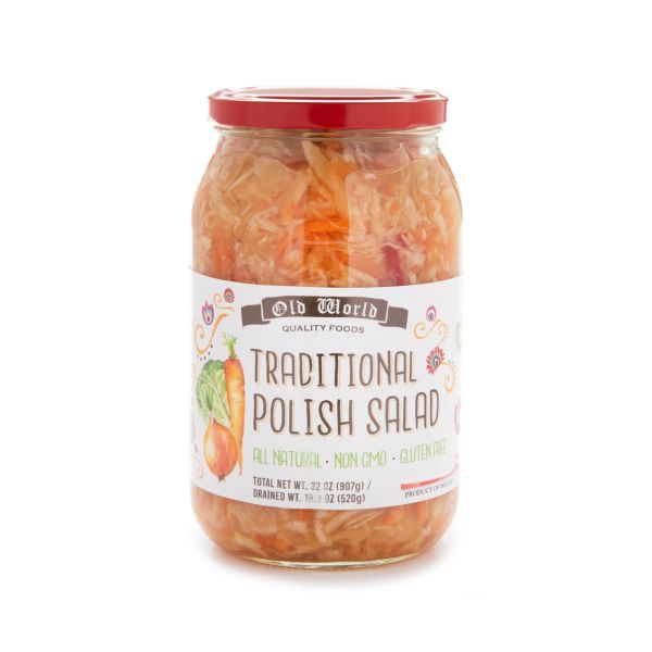 OLD WORLD QUALITY FOODS: Salad Polish, 32 oz