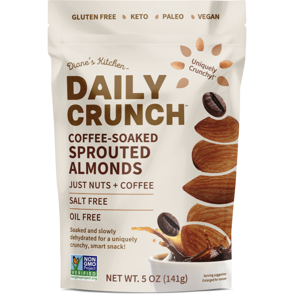 DAILY CRUNCH: Almonds Sprt Coffee Soak, 5 oz