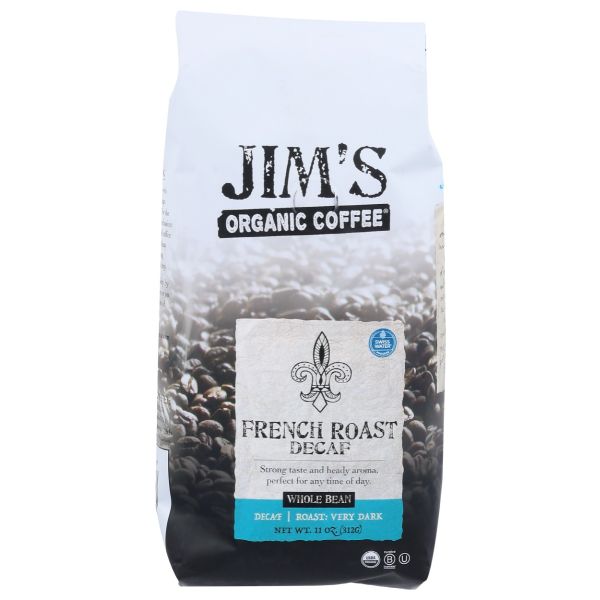 JIMS ORGANIC COFFEE: Coffee Dcaf Frnch Rst Org, 11 OZ