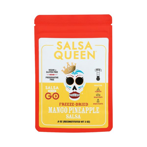 SALSA QUEEN: Salsa Dry Mngo Pineapple, 0.6 OZ