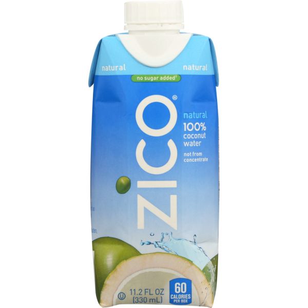 ZICO: Coconut Water 100% Natural, 11 fo