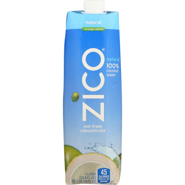 ZICO: Pure Premium Coconut Water, 33.8 Oz