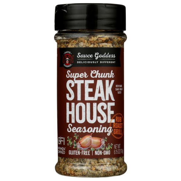 SAUCE GODDESS: Spice Stkhse Chunk Shaker, 6.15 oz
