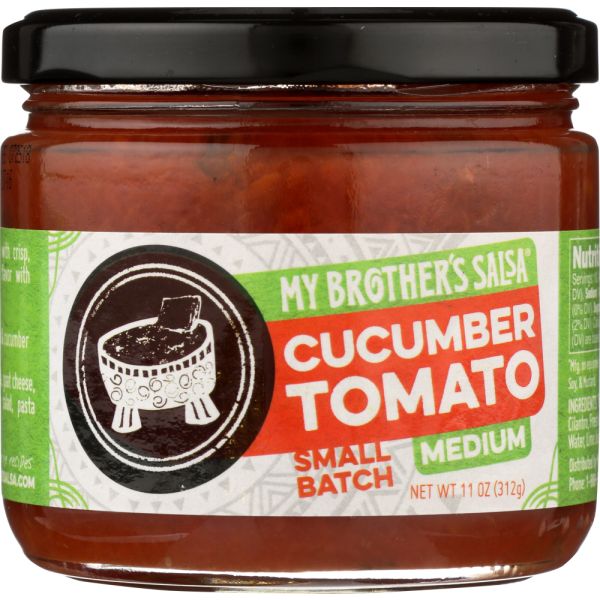 MY BROTHERS SALSA: Cucumber Tomato Salsa, 11 oz