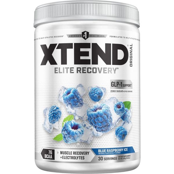 CELLUCOR: XTEND Original BCAA Powder Blue Raspberry Ice, 14.3 oz