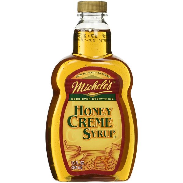MICHELES: Syrup Honey Creme, 13 oz