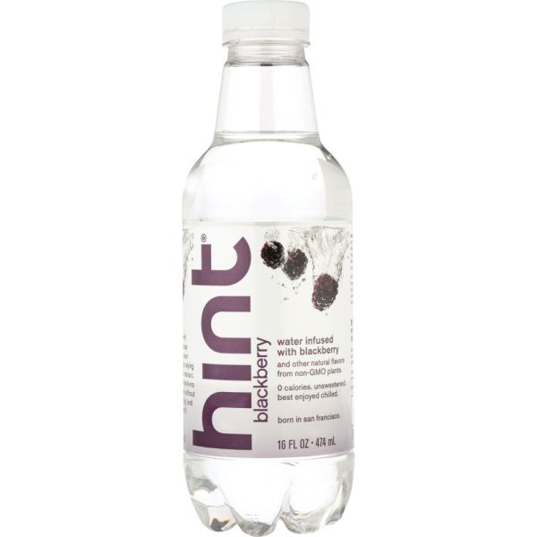 HINT: Premium Essence Blackberry Water, 16 Oz