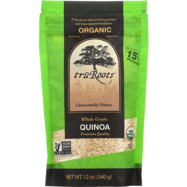 TRUROOTS: Whole Grain Organic Quinoa, 12 oz