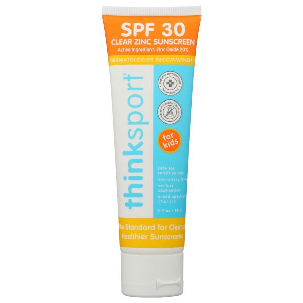 THINK: Sunscreen Kid Spf30 Clear, 3 fo