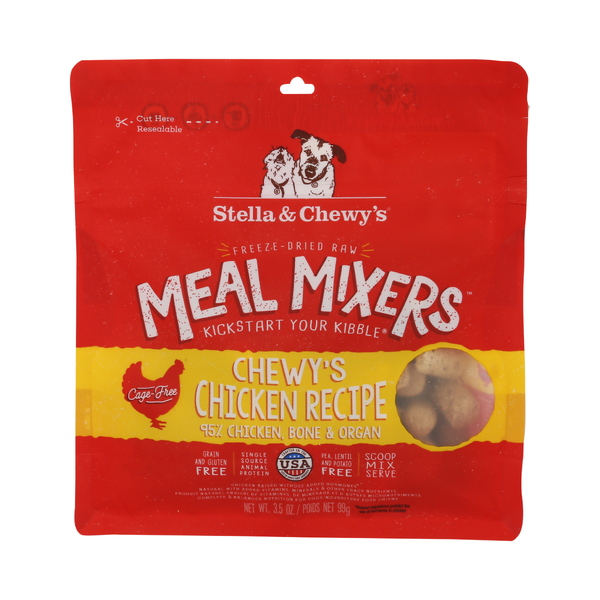 STELLA AND CHEWYS: Chewy's Chicken Meal Mixers For Dogs, 3.5 oz