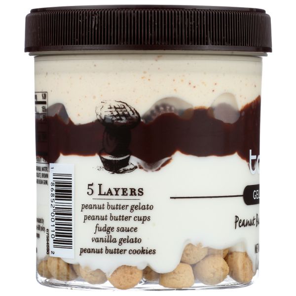 TALENTI: Gelato Layers Peanut Butter Vanilla fudge, 11.7 oz