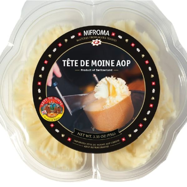 MIFROMA: Cheese Ros Tete De Moine, 3.35 oz