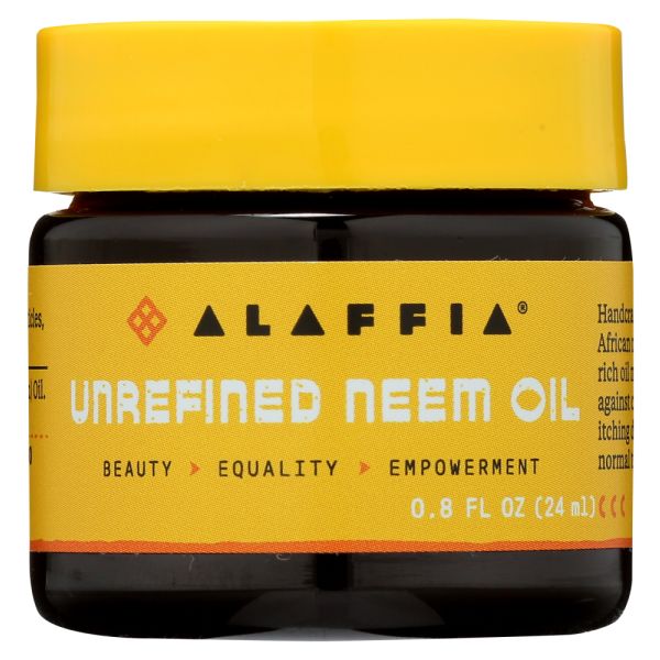 ALAFFIA: Oil Body Neem Pure Unrfnd, 0.8 oz