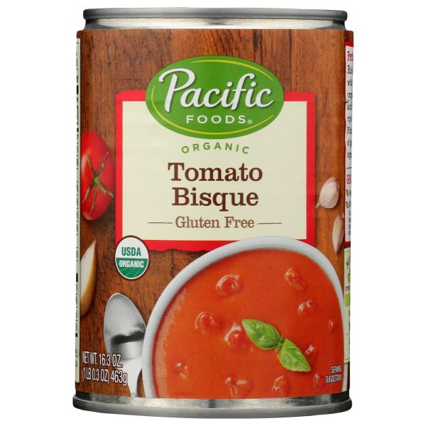 PACIFIC FOODS: Soup Tomato Bisque Org, 16.3 OZ