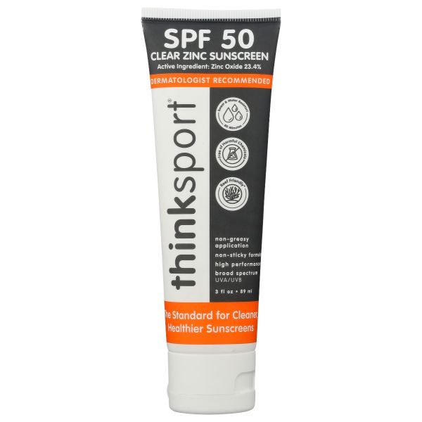 THINK: Sunscreen Sport Spf50 Cle, 3 fo